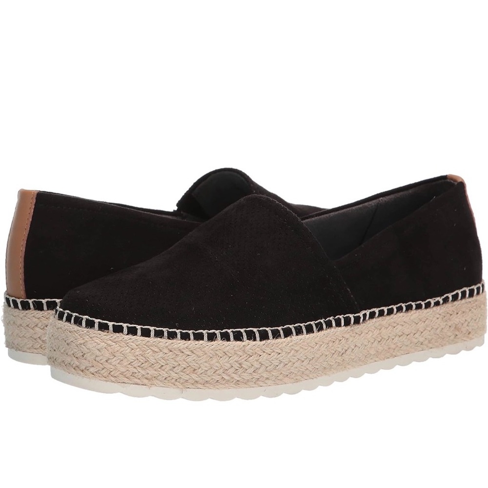 Dr. Scholl's Women's Sunray Espadrille Slip On Shoes (Black) - Size 9.5 M